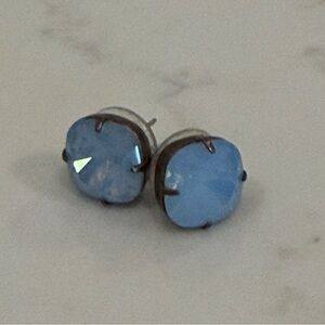 Elegant Blue Stud Earrings